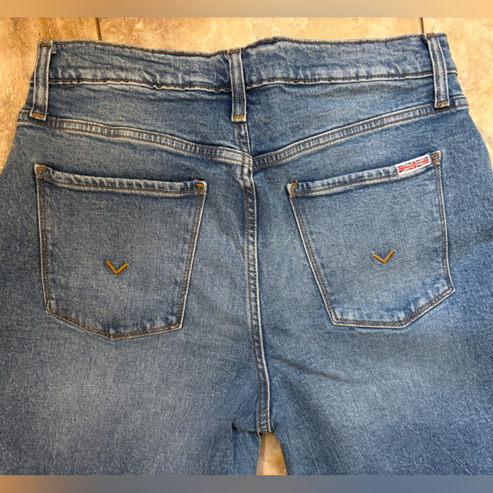 Hudson Jolene Wide Leg Crop Jeans In Vespertine Women’s Size 28 - Picture 6 of 11